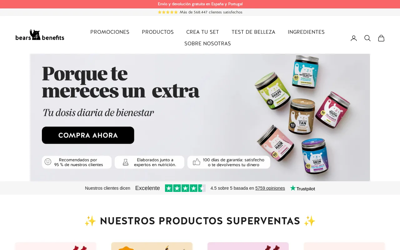 Bears with Benefits Spain screenshot