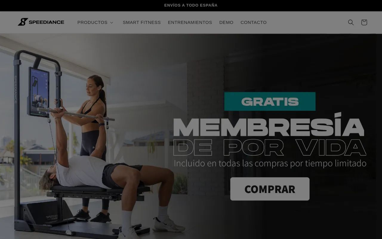 Speediance España screenshot
