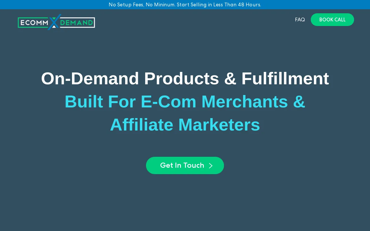 Ecomm x Demand screenshot