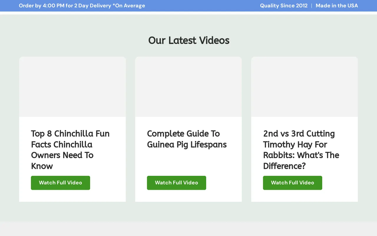 smallpetselect.co.uk screenshot