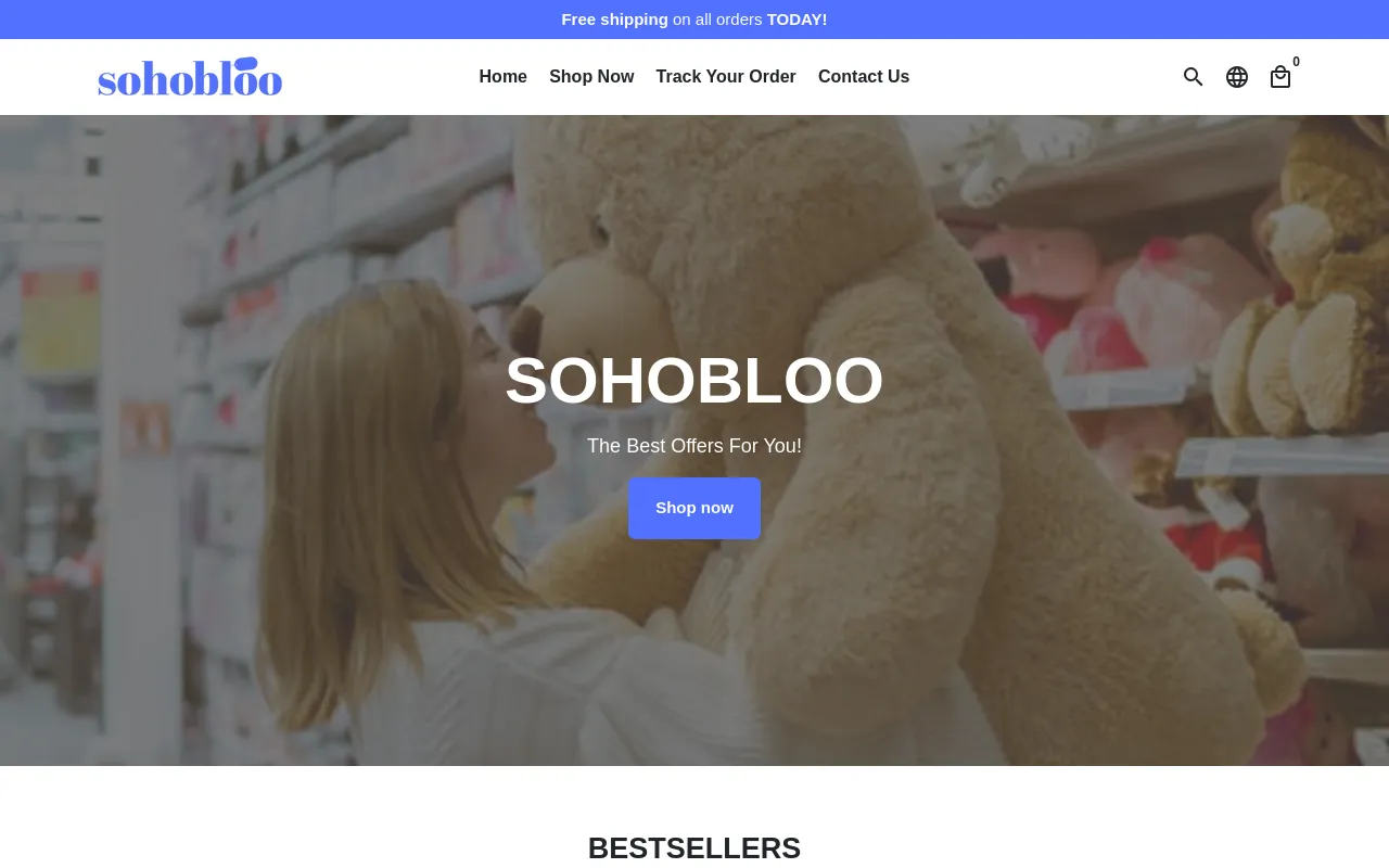SohoBloo Shop screenshot