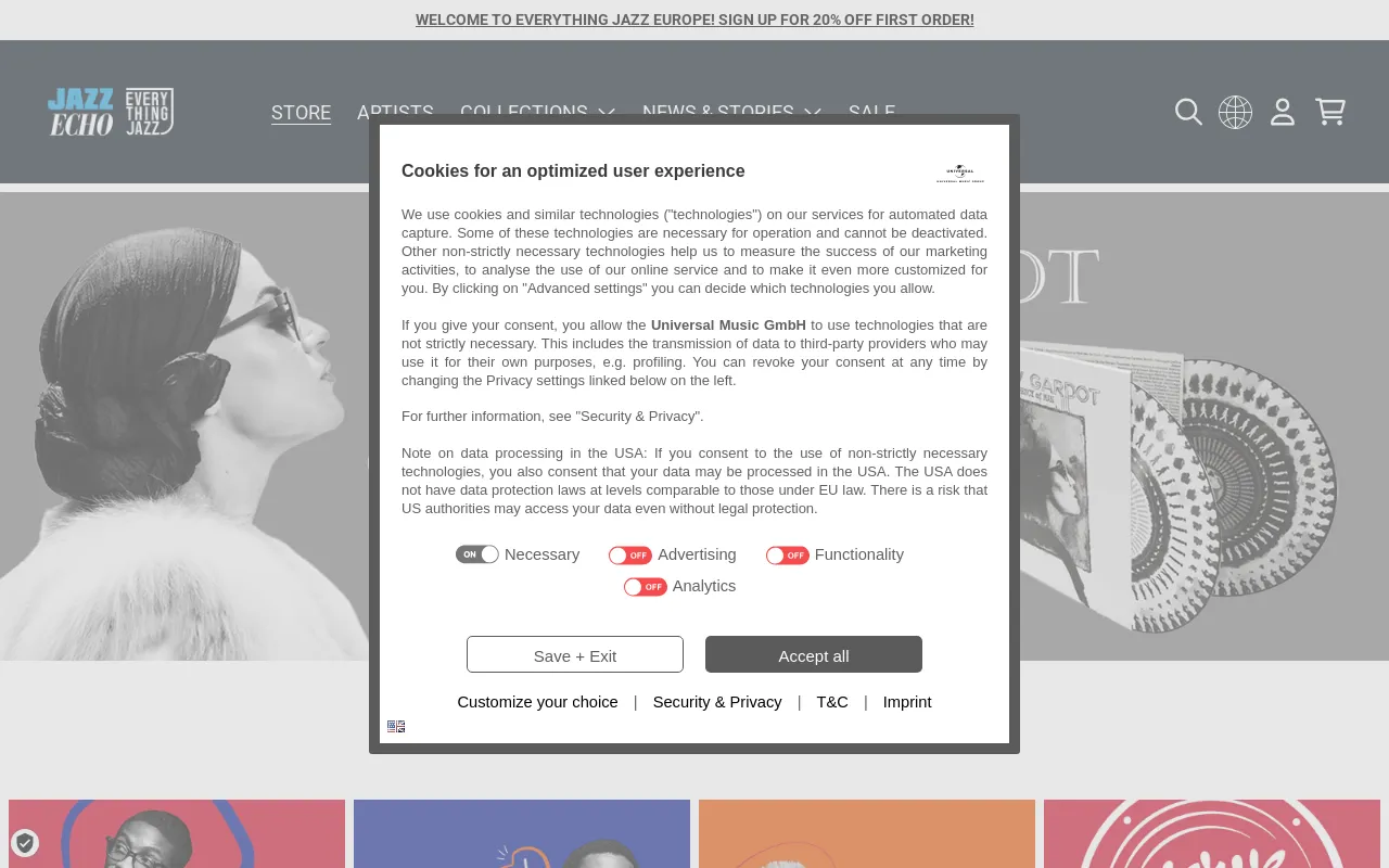 JazzEcho screenshot