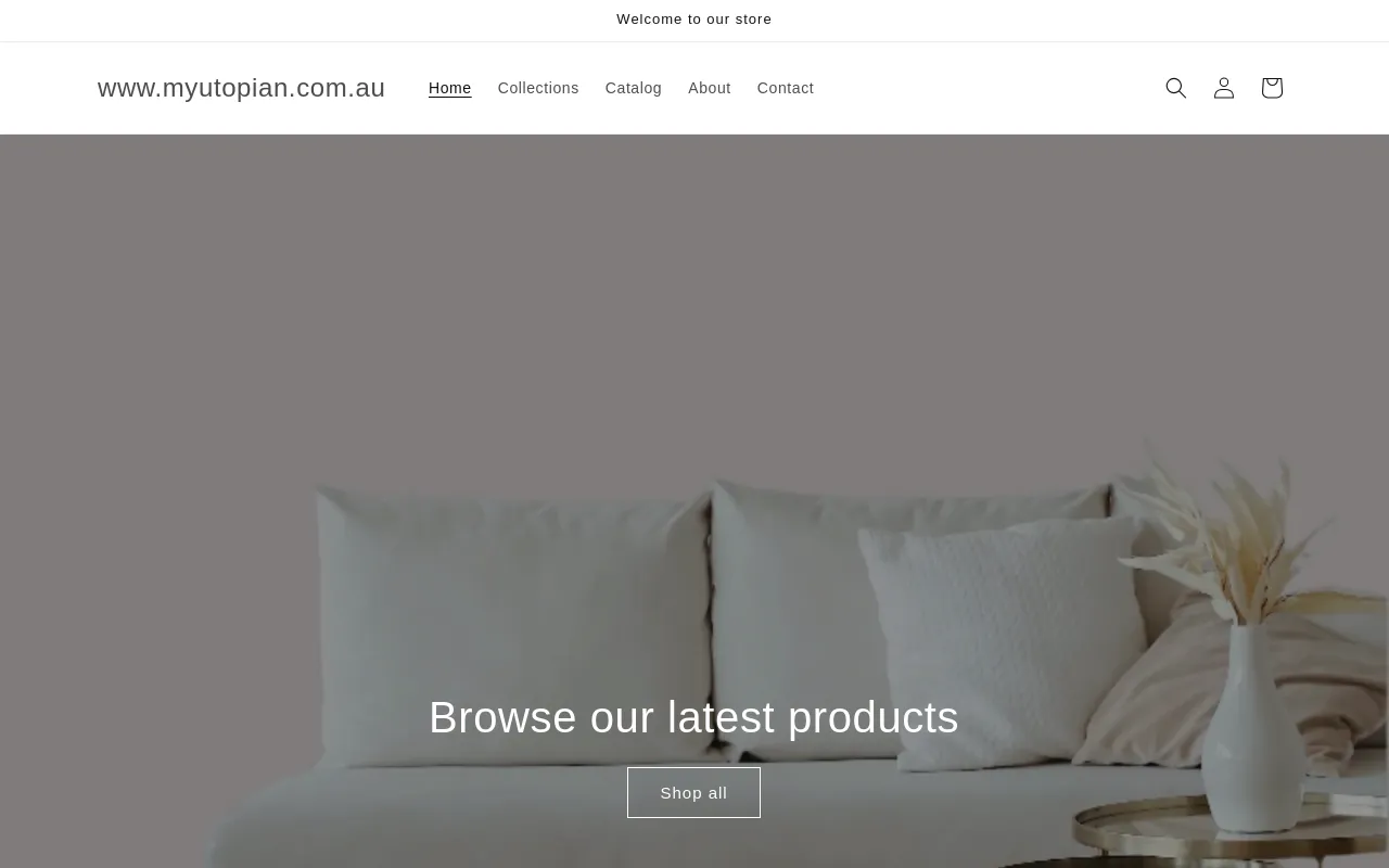 www.myutopian.com.au screenshot