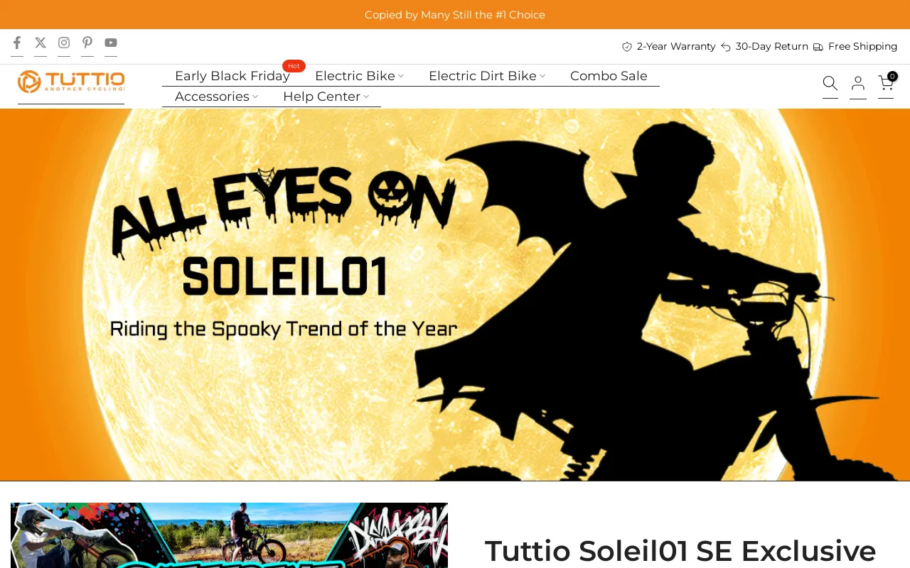 Tuttio® Official Site screenshot
