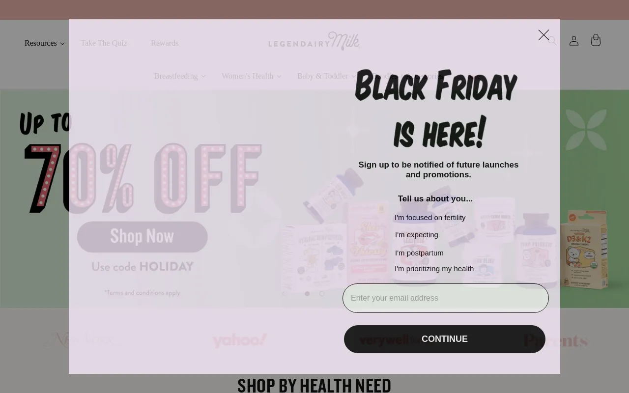 Legendairy Milk screenshot