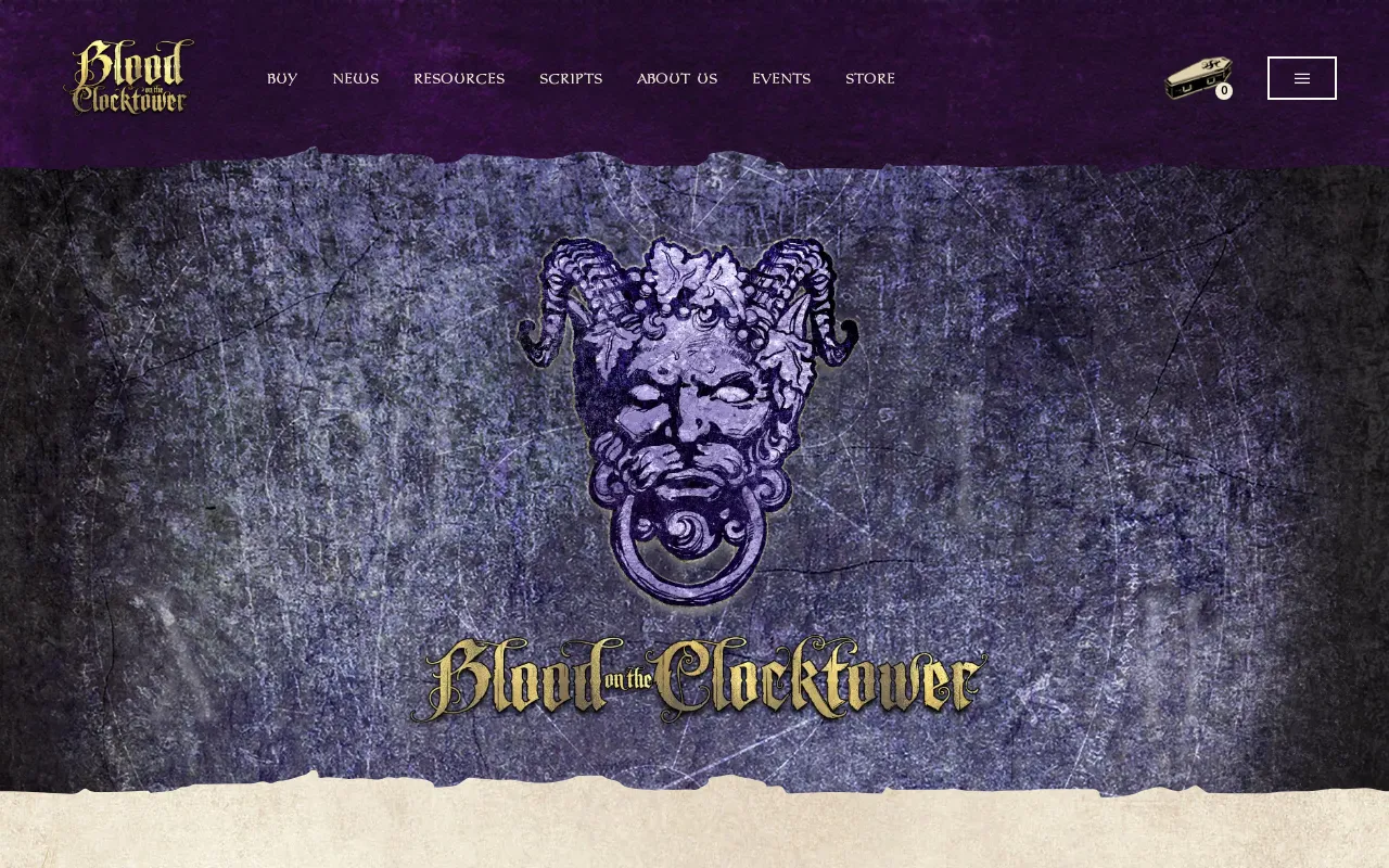 The Pandemonium Institute website screenshot