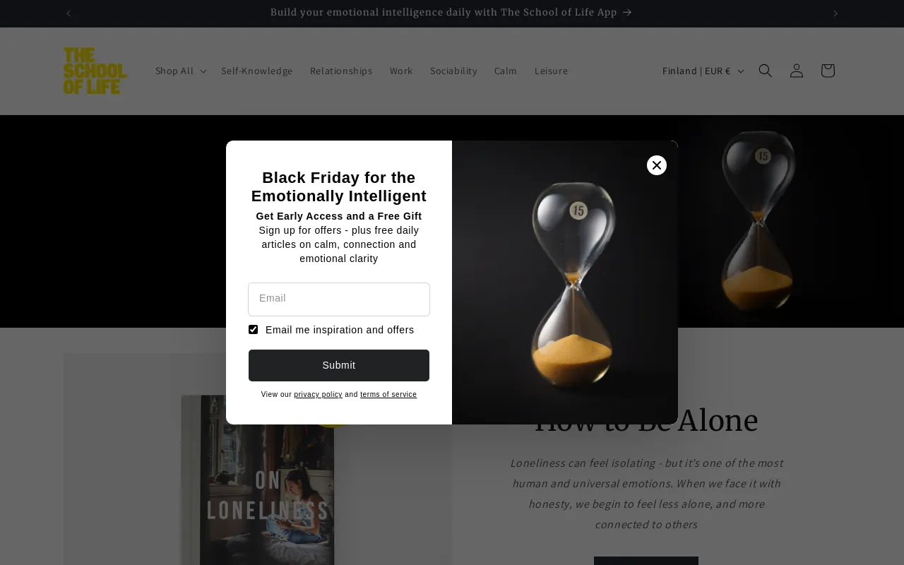 The School of Life Shop screenshot