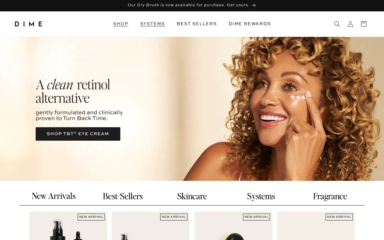 DIME® Beauty screenshot