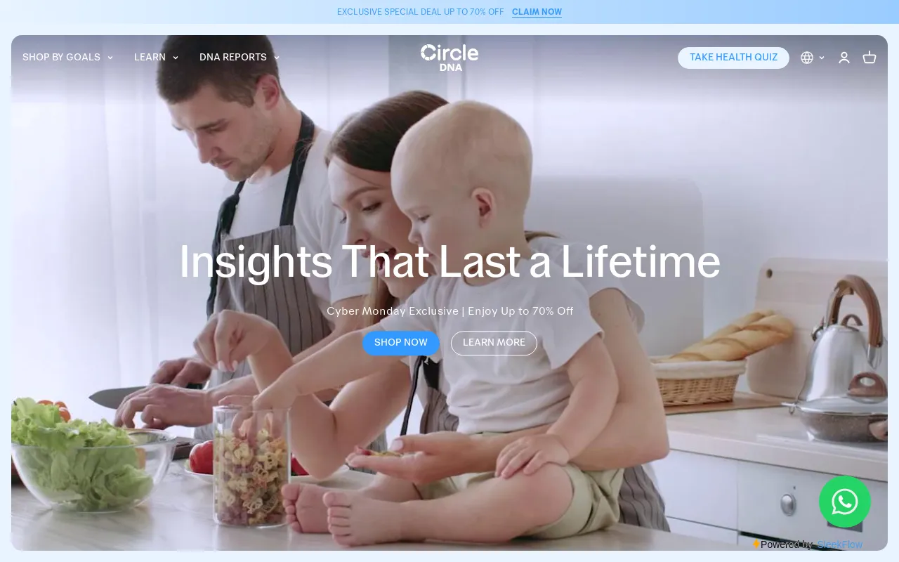 CircleDNA Online screenshot