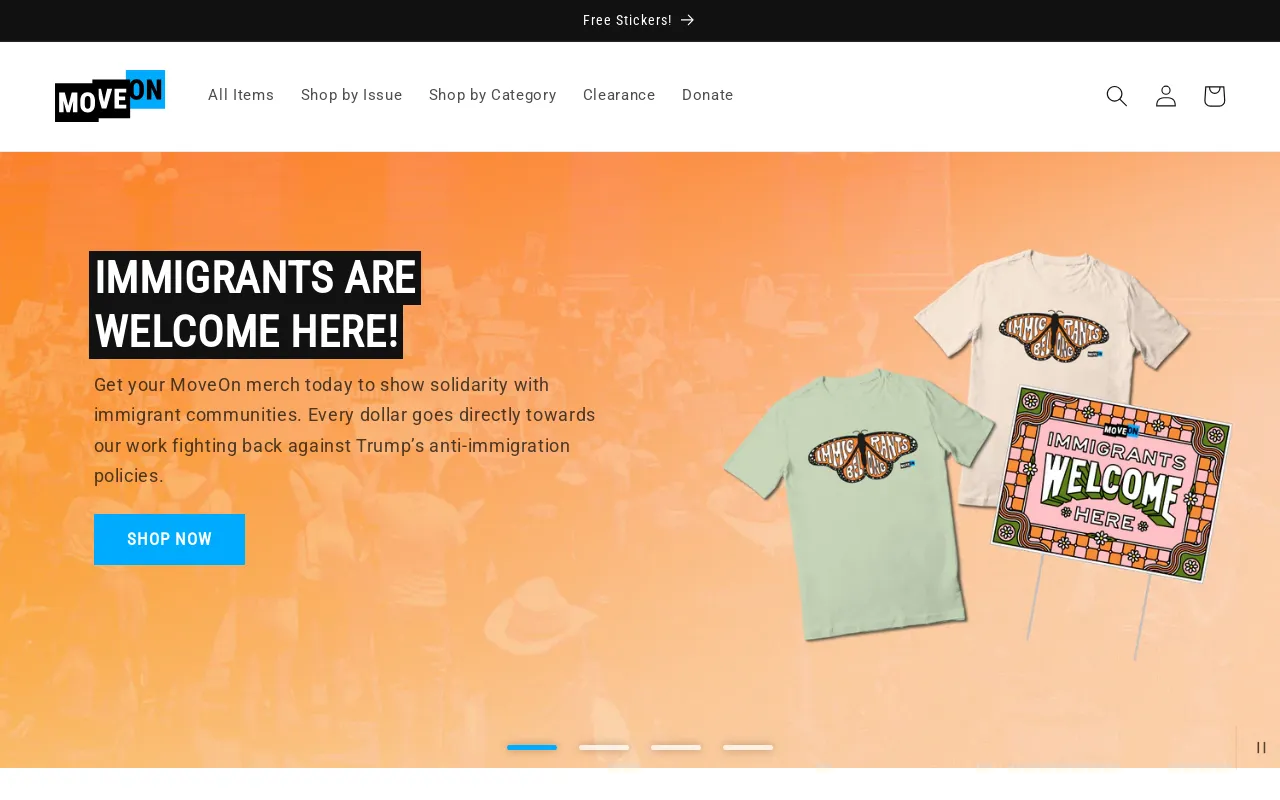 MoveOn.org Political Action screenshot