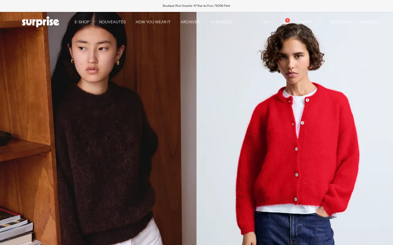 Surprise-paris screenshot