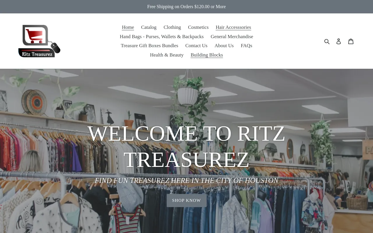 Ritz Treasurez screenshot