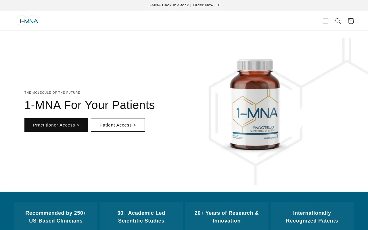 Endotelio 1-MNA screenshot
