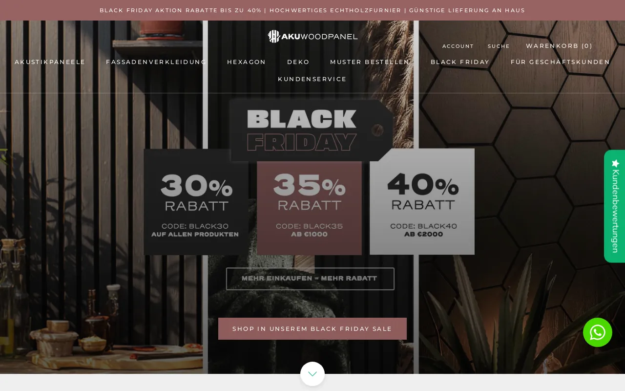 Aku Woodpanel DE screenshot