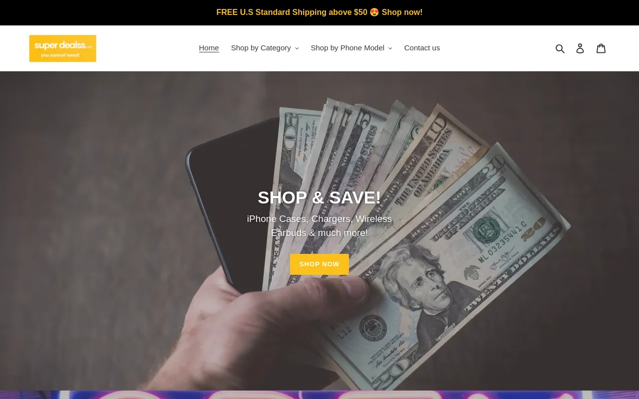 superdealss.com screenshot