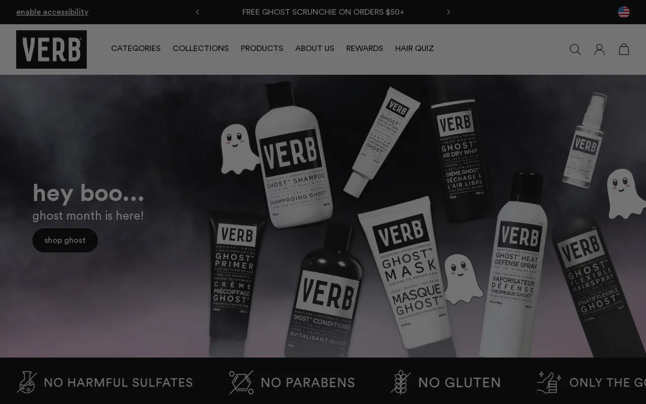 Verb Products screenshot