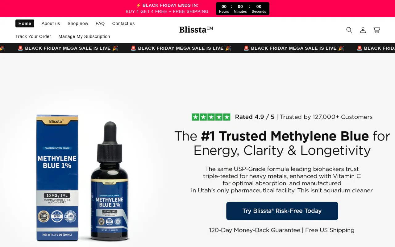 blissta.co screenshot