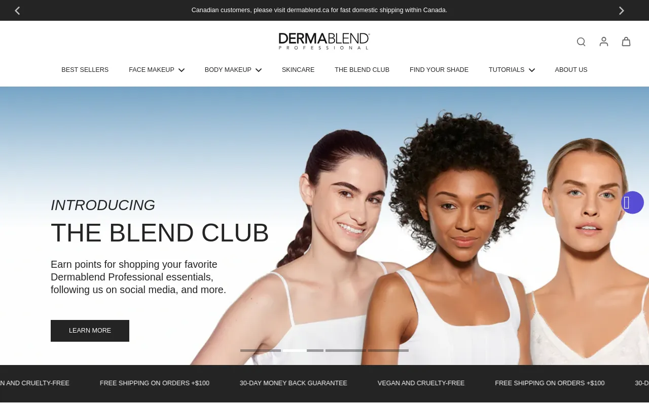 Dermablend Professional screenshot