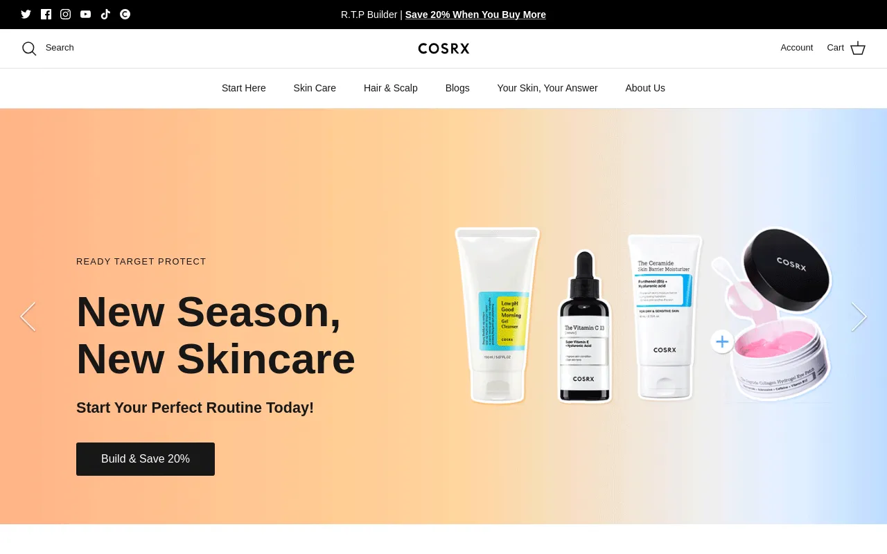COSRX screenshot