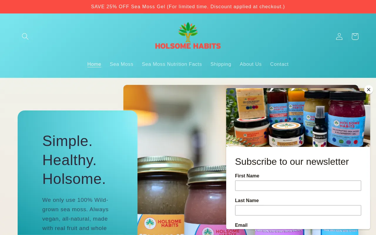 Holsome Habits screenshot