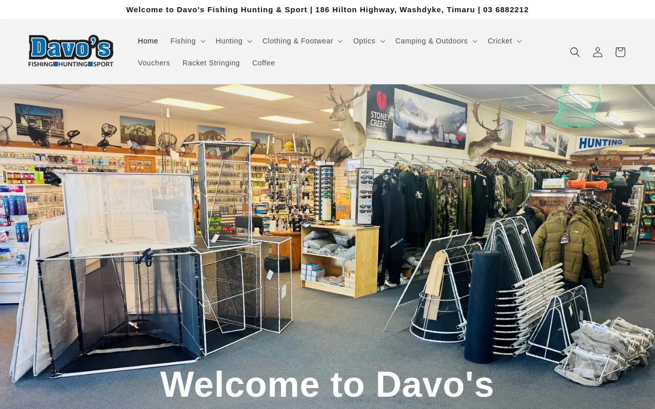 Davo's Fishing & Hunting screenshot
