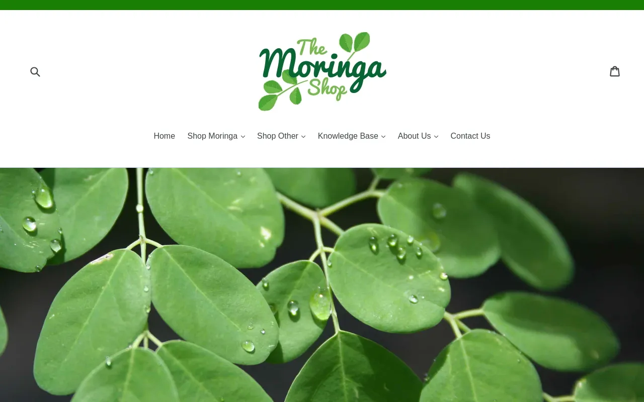 The Moringa Shop screenshot