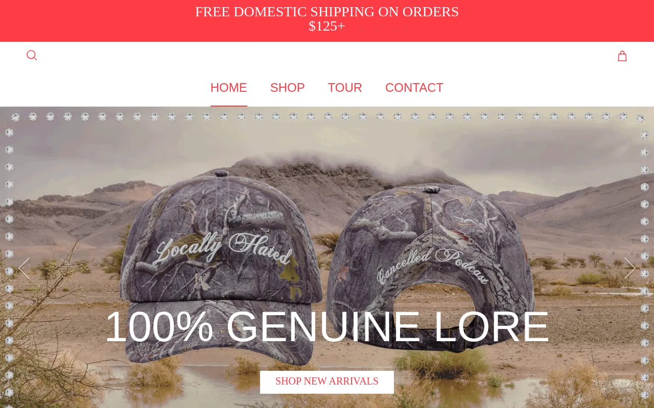 Cancelled Podcast screenshot