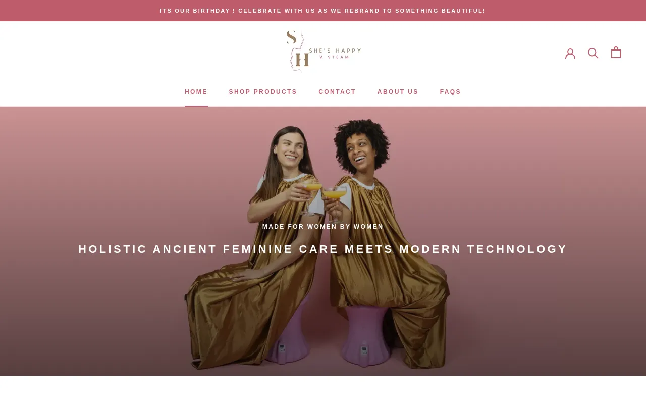 sheshappyvsteam.com screenshot