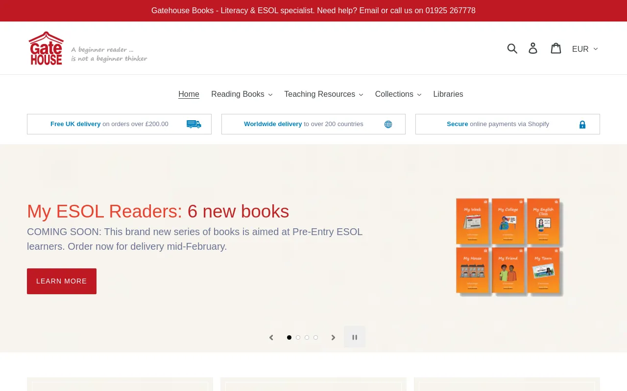 Gatehouse Books screenshot