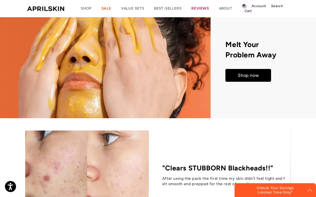 APRILSKIN US screenshot