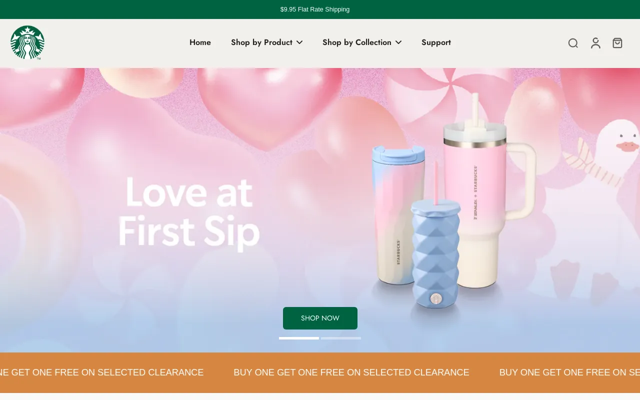 Starbucks Australia screenshot