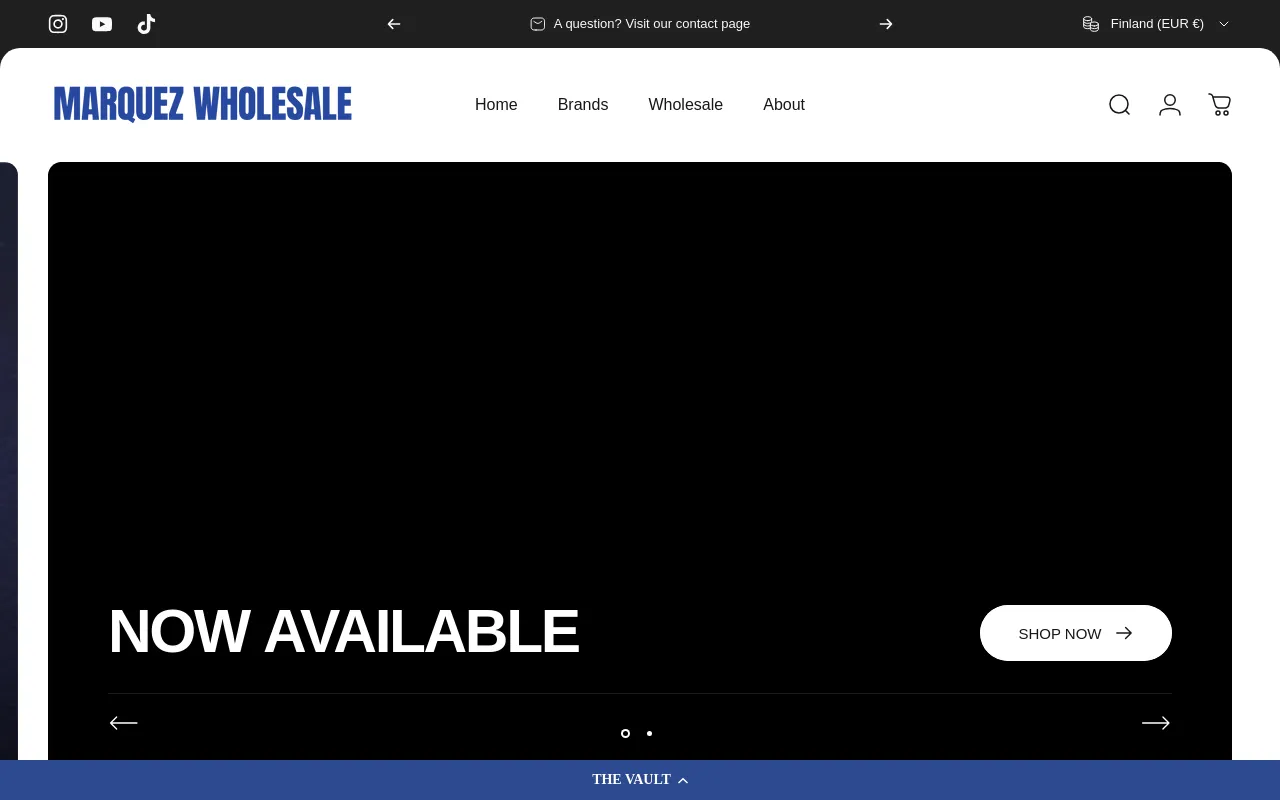 Marquez Wholesale screenshot