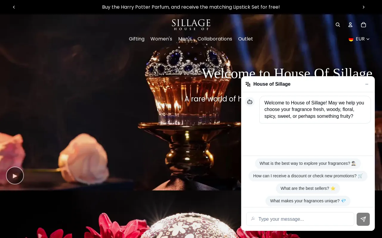 House of Sillage screenshot