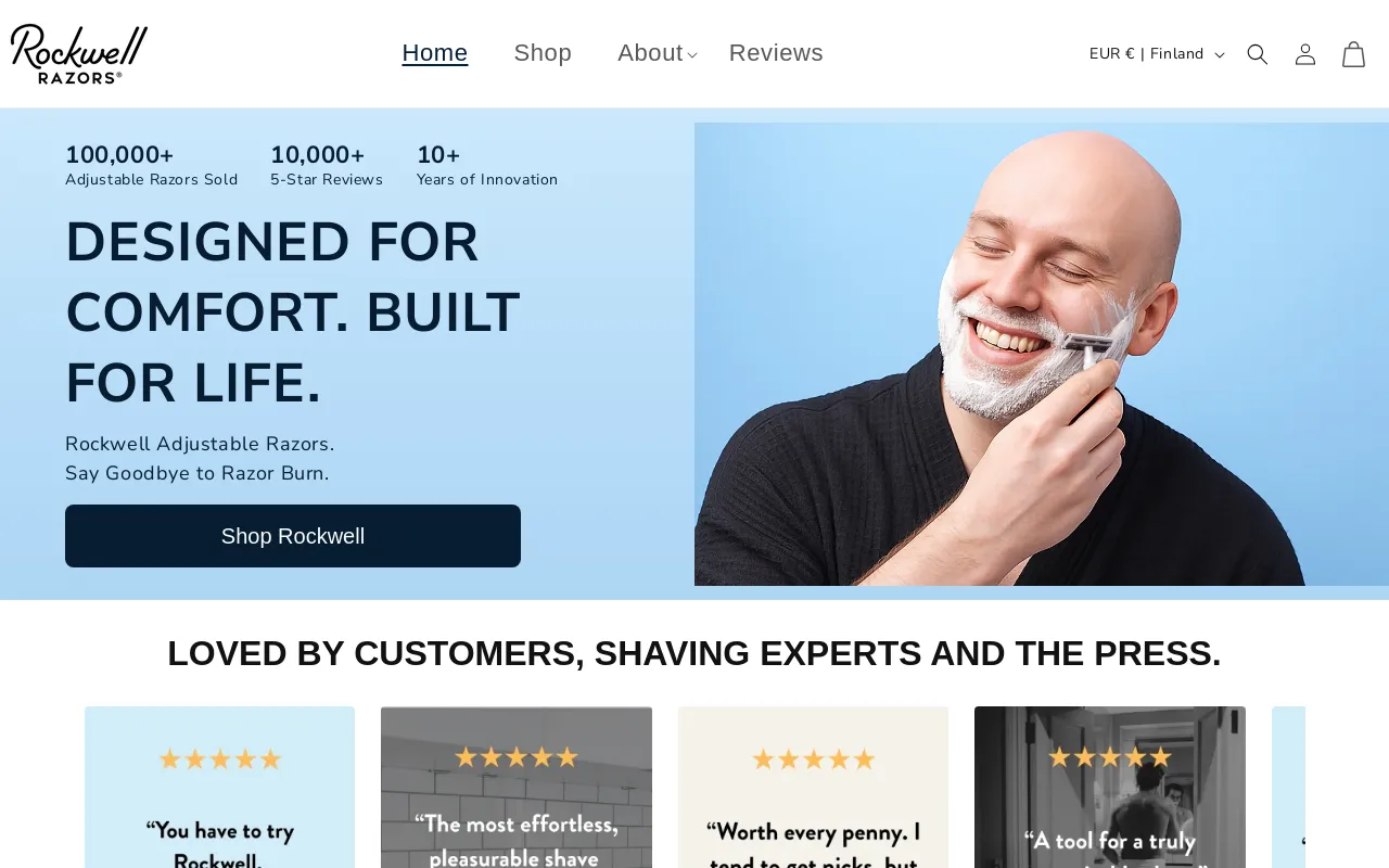 Rockwell Razors screenshot