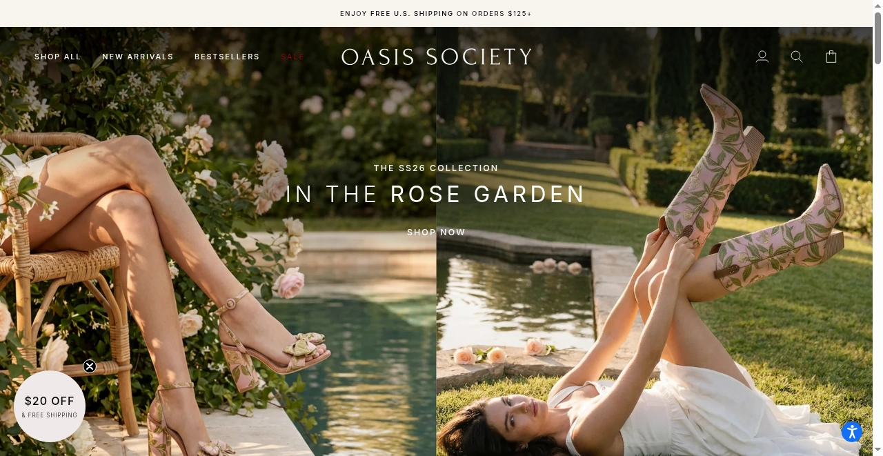 Oasis Society screenshot
