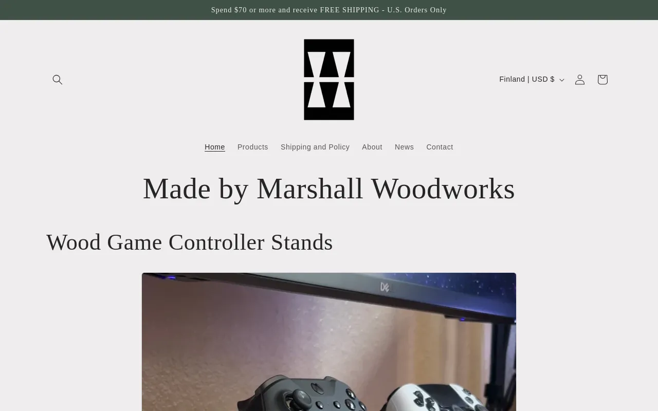 Made by Marshall Woodworks, LLC screenshot