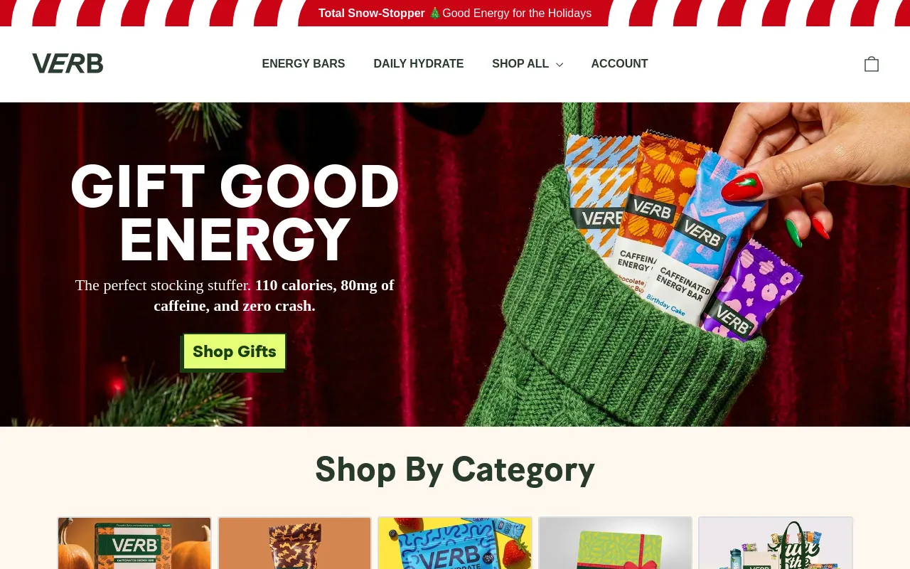 Verb Energy screenshot