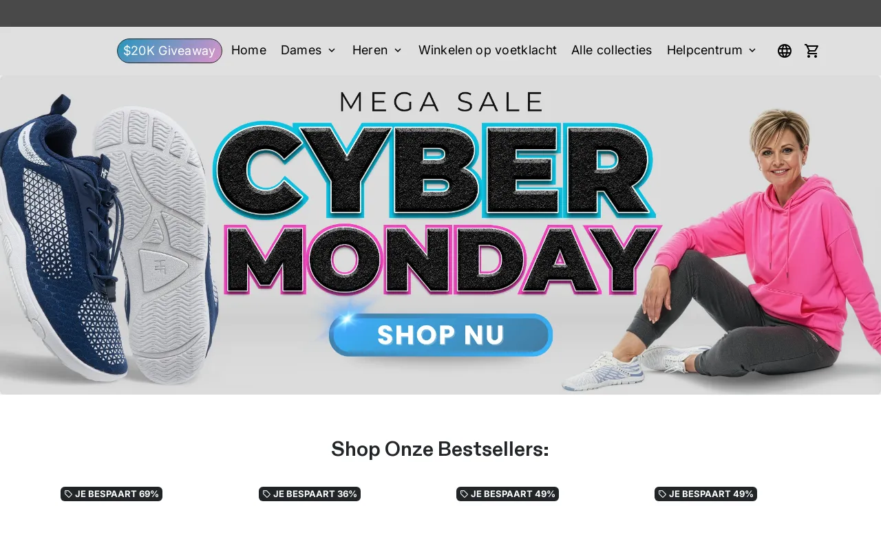 Hike Footwear website screenshot