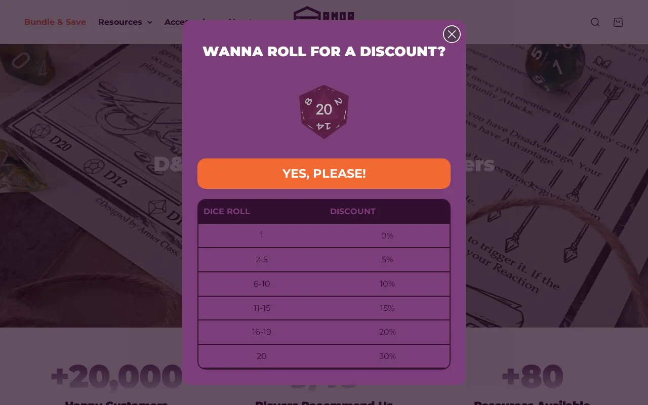 Armor Class screenshot