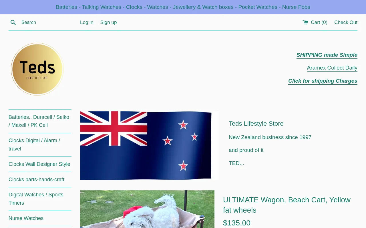Teds Lifestyle Store screenshot