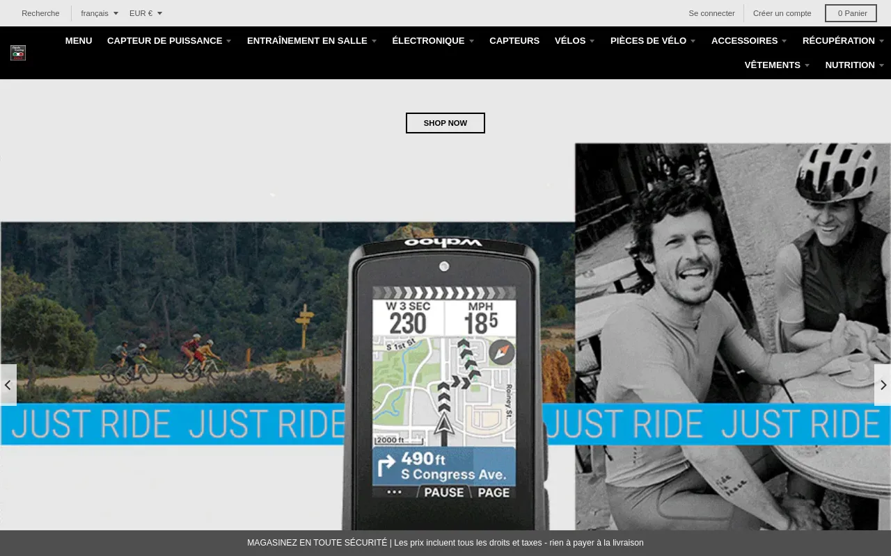 Cigala Cycling Retail screenshot