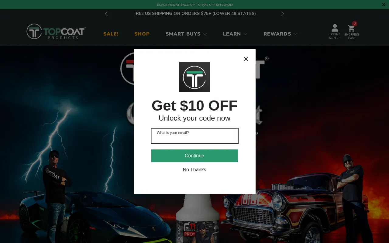 TopCoat Products, LLC screenshot