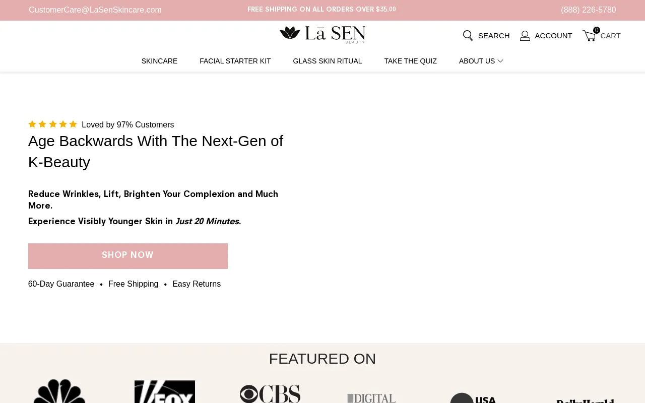 Lā SEN Beauty screenshot