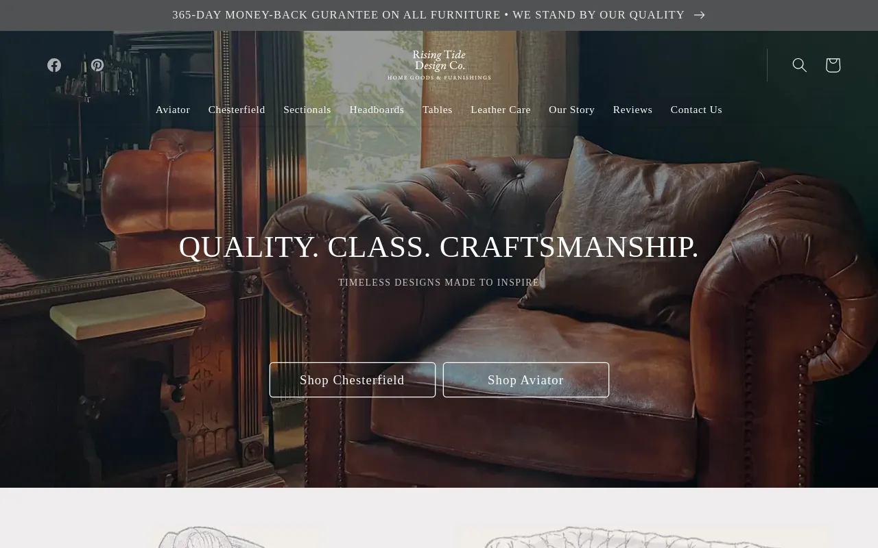 Rising Tide Design Co screenshot