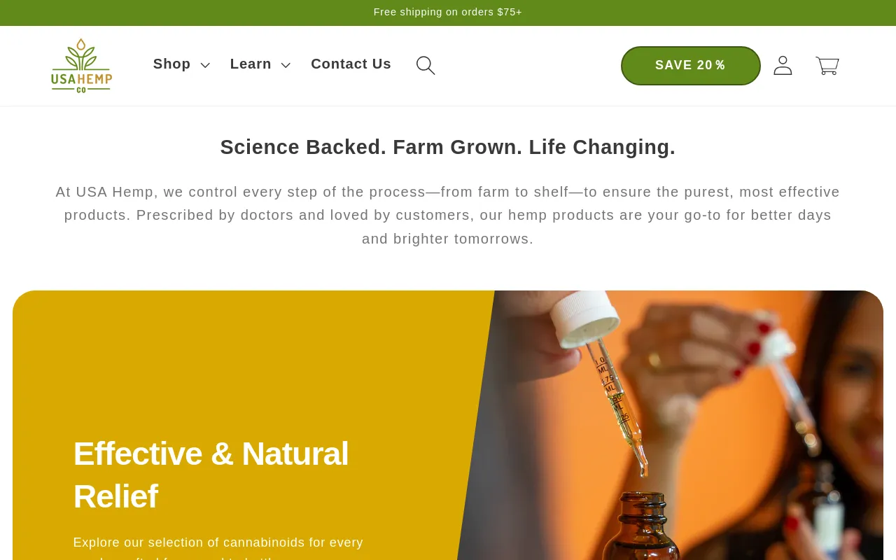 USA Hemp screenshot