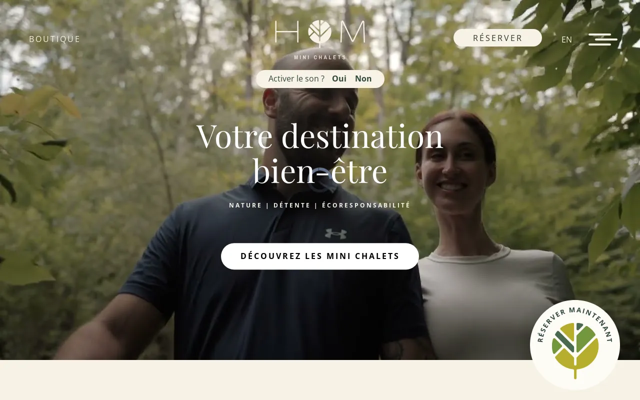 HOM mini chalets screenshot