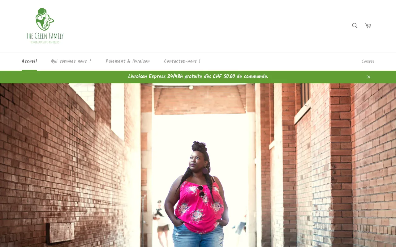 thegreenfamily.ch screenshot