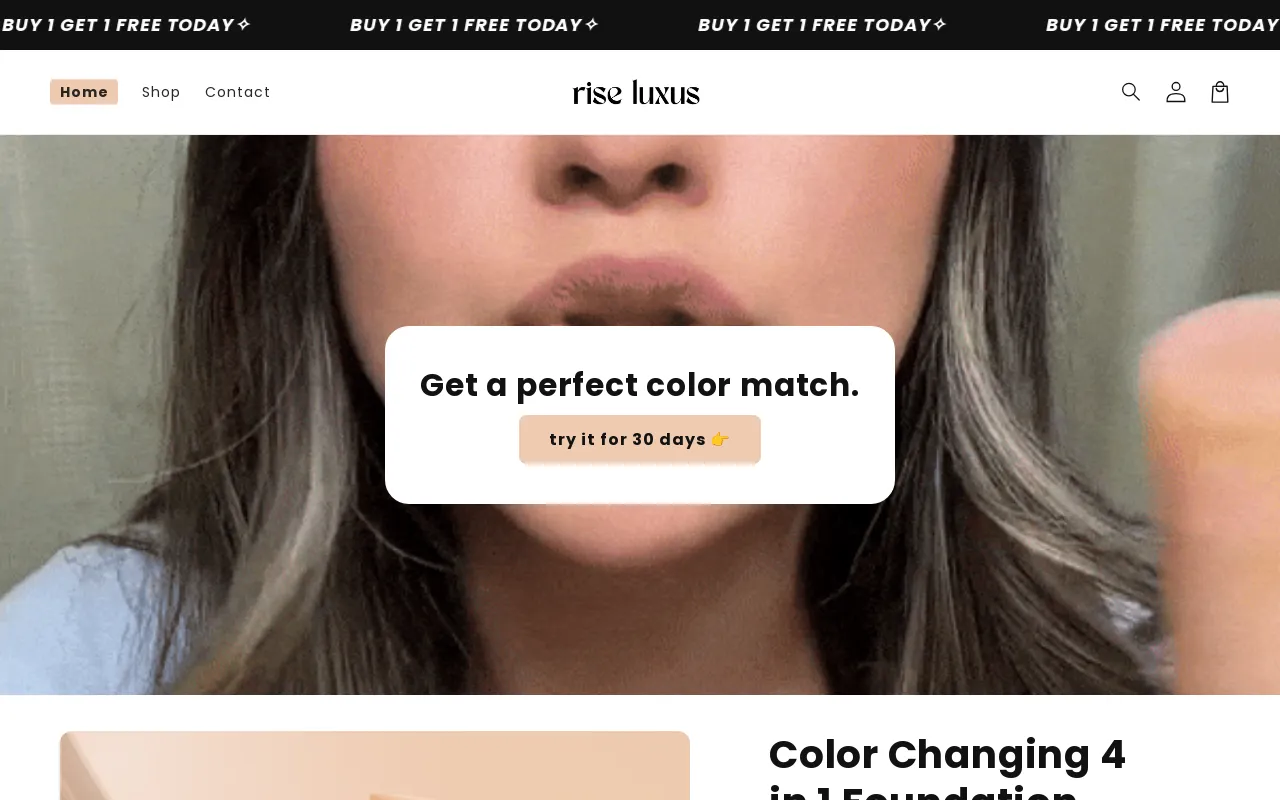 Rise Luxus screenshot