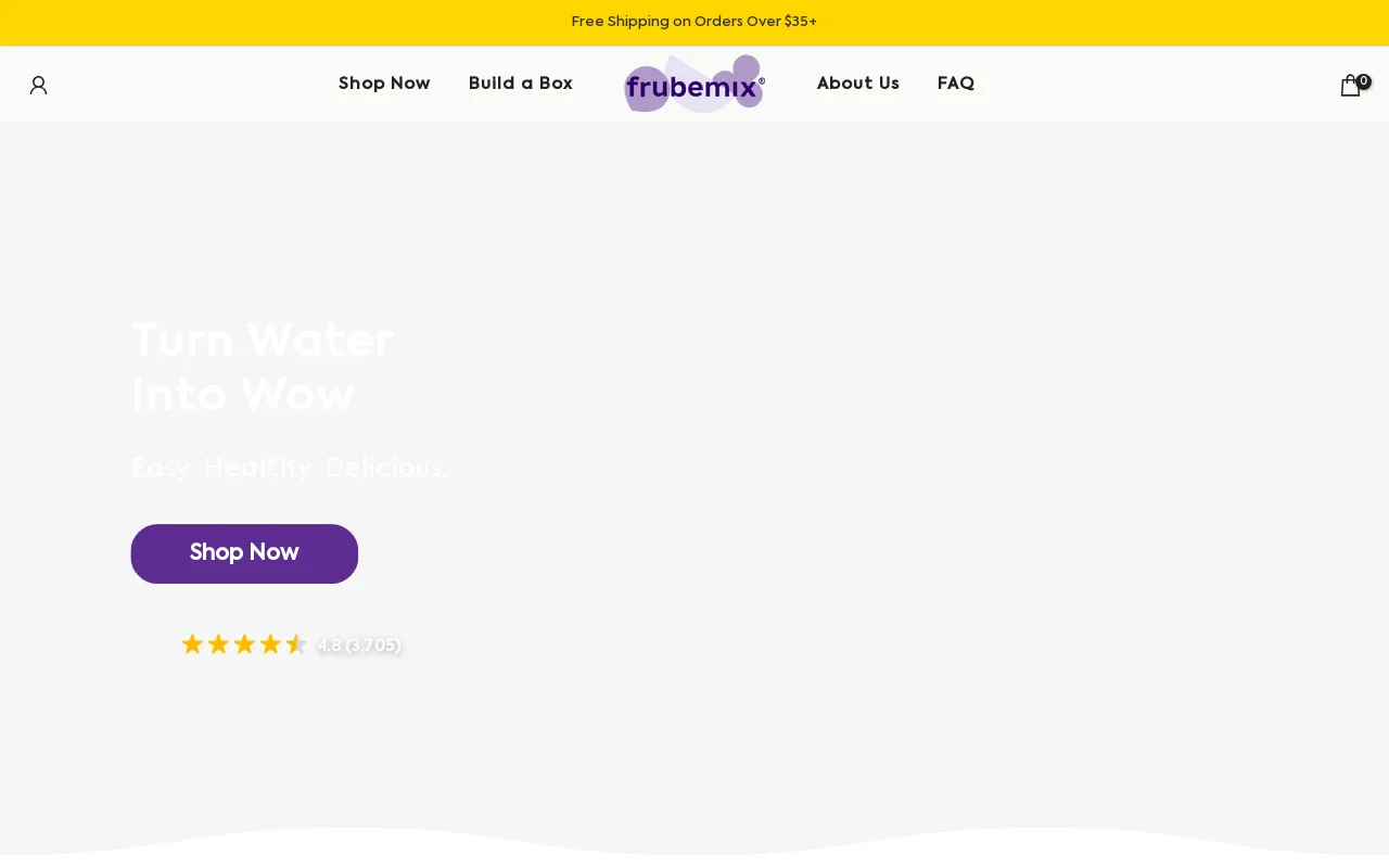Frubemix website screenshot