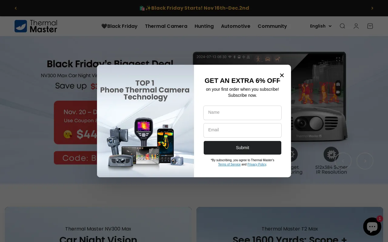 Thermal Master screenshot